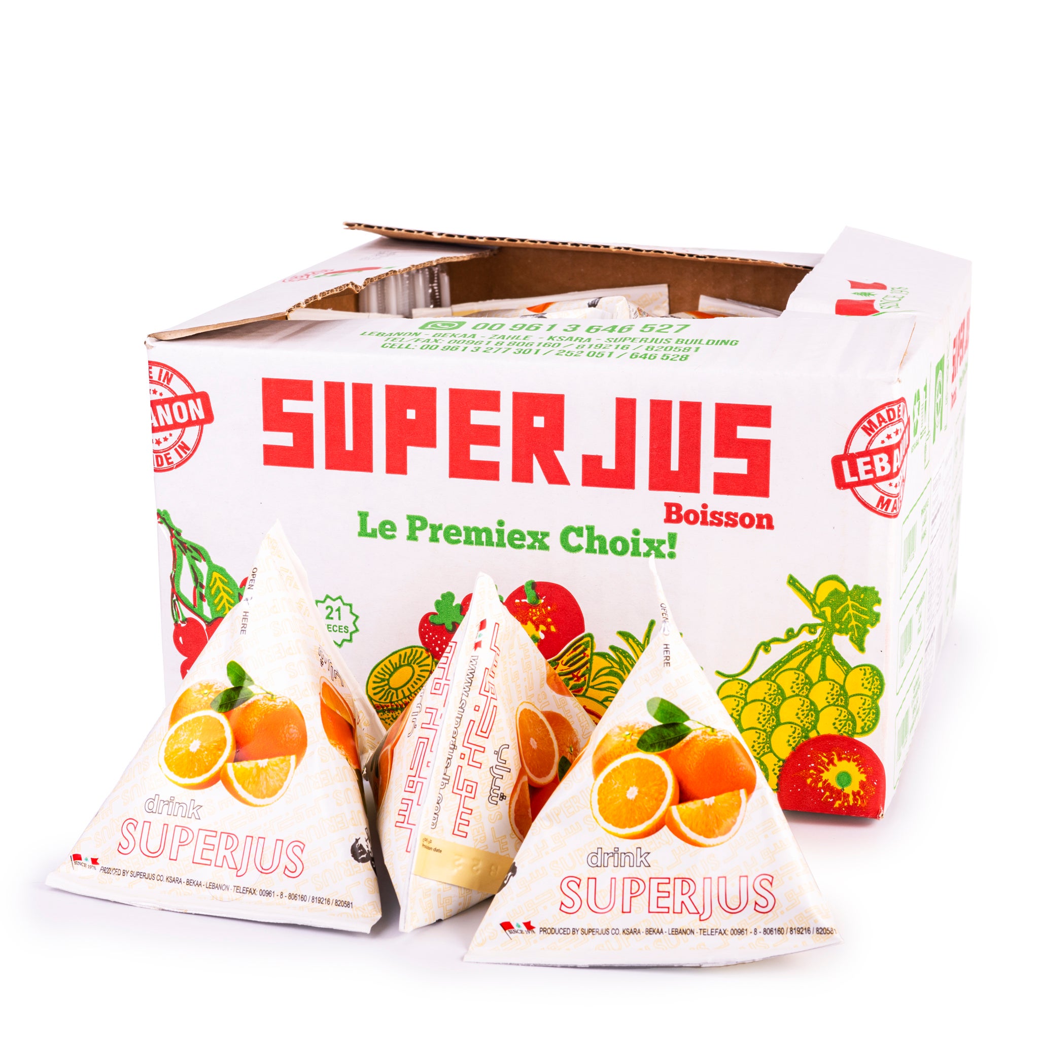 Super Jus Orange Juice Drink (150 mL 21 Cts) * - beverage | UBC ...